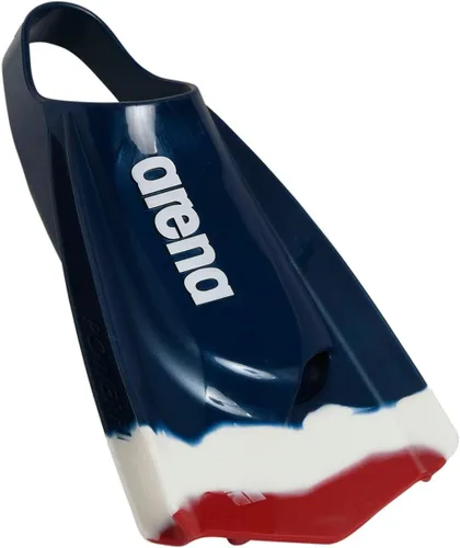 Vista 7 de Arena Aletas de Entrenamiento de Natación Powerfin Pro Unisex para Adultos Hombres y Mujeres Aletas de Silicona de Hoja Corta Izquierda-Derecha