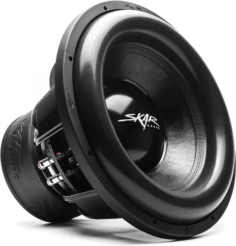 Vista 8 de Skar Audio ZVX-8 D4 - Subwoofer para automóvil de 8 pulgadas, 900 W, potencia máxima dual, 4 Ohm