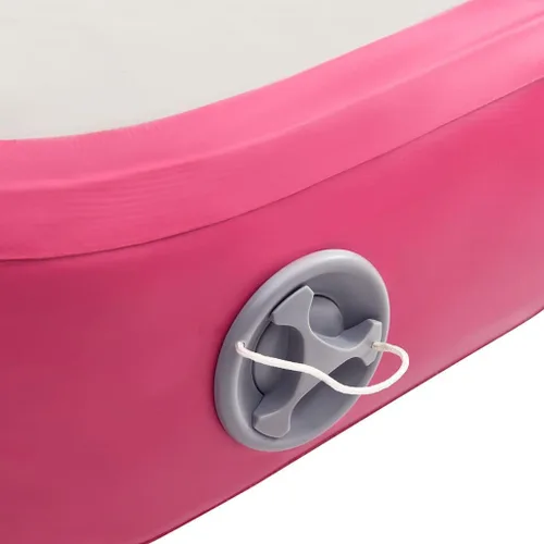 Vista 4 de Colchoneta de gimnasia con bomba inflable de entrenamiento de PVC vidaXL vidaXL
