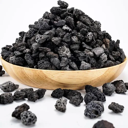 Vista 23 de TOYPOPOR Aditivo de suelo de roca de lava hortícola negra para cactus y plantas suculentas sin tintes ni productos químicos, 100% pura roca