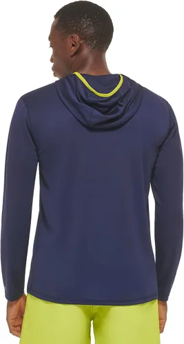 Vista 3 de Calvin Klein Camiseta estándar con capucha UPF 40+ de secado rápido para hombre