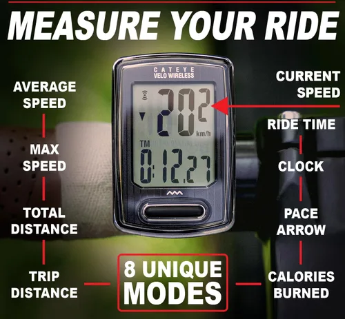 Vista 3 de CatEye - Computadora inalámbrica para bicicleta Velo