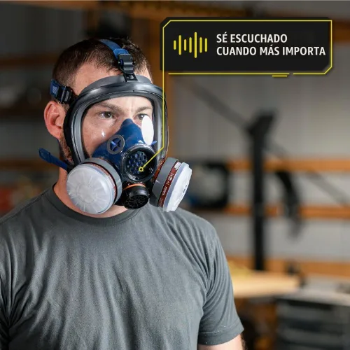 Vista 5 de Parcil Distribution Full Face Respirator with Filter