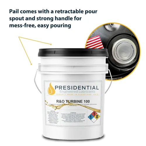 Vista 5 de PRESIDENTIAL R&O Turbine Oil 100 - Turbinas de gas y vapor - Aceite de máquina de uso general para prevención y protección contra el óxido