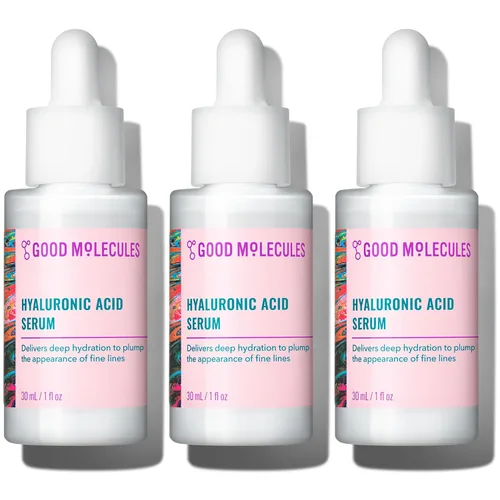 Vista 13 de Good Molecules Suero de Ácido Hialurónico - Suero Ultra Hidratante No Graso con 1% de Ácido Hialurónico, Hidratante Facial para Piel más Tersa