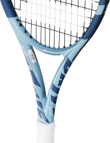 Vista 6 de Babolat Pure Drive Junior - Raqueta de tenis de 26 pulgadas de 11ª generación (azul claro/blanco) con accesorios opcionales