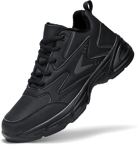 Vista 3 de YEFDG Tenis para hombre tenis, atletismo, entrenamiento cruzado, zapatos anchos de pickleball zapatos de cancha para hombre