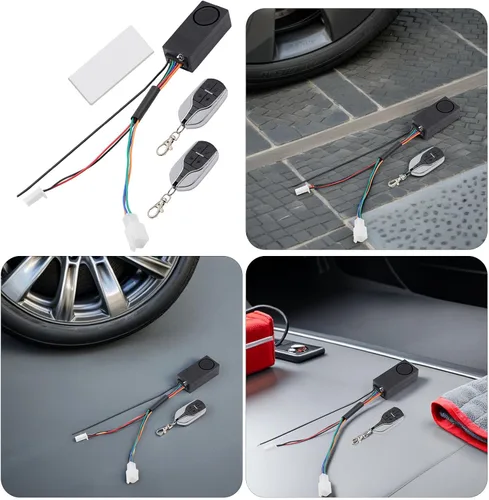 Vista 7 de Garneck Sistema de entrada sin llave para coche anti-motocicleta alarma eléctrica coche remoto alarma para motocicleta eléctrica bicicleta seguridad