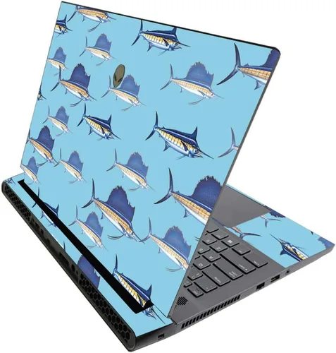 Vista 28 de MightySkins - Skin brillante con purpurina para Alienware M17 R3 (2020) y M17 R4 (2021) - Diversión de los años 90 Acabado duradero con purpurina