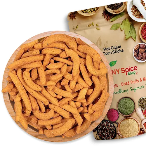 Vista 15 de NY Spice Shop Palitos de sésamo cajún – Mezcla de aperitivos tostados de sésamo cajún picante de 1 libra – Bocados crujientes de sabor picante