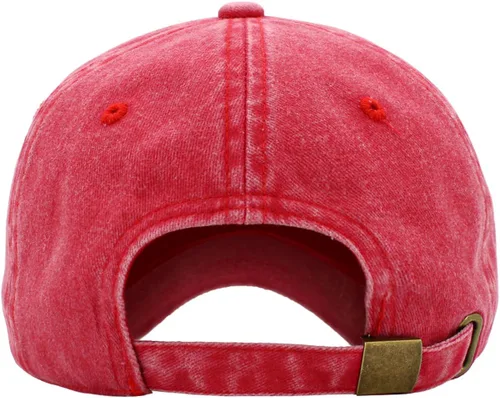 Vista 3 de KBETHOS® Gorra de béisbol de algodón ajustable de algodón con corona baja clásica