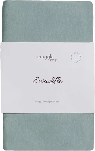 Vista 10 de Snuggle me Swaddle Manta de algodón orgánico, elástico suave, 47 x 47 pulgadas
