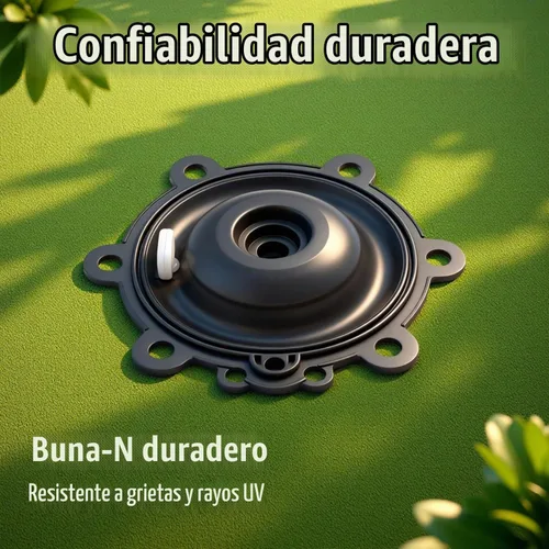 Vista 4 de Kit de reemplazo de diafragma para válvulas RainBird CP, CPF, DV, DVF, DAS Detiene las fugas rápidamente. La goma Buna-N resiste los rayos UV