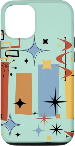 Vista 28 de Retro Mid Century Modern MCM Vibe Aesthetic Kitsch Art Case for iPhone 17
