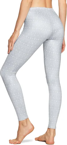 Vista 3 de TSLA- 1 o 2 paquetes de pantalones térmicos de yoga para mujer, forro polar de compresión, entrenamiento de invierno, mallas deportivas.