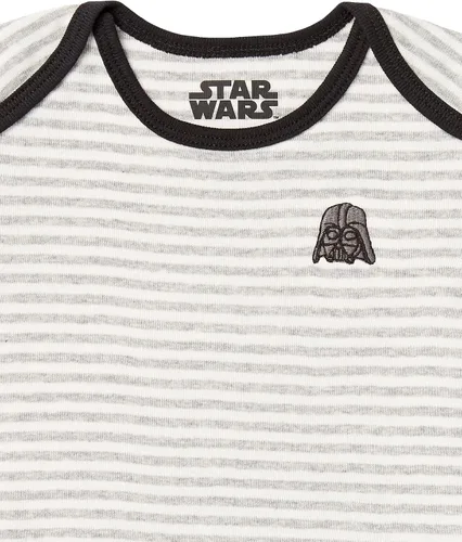 Vista 6 de Tienda Essentials Disney Marvel Star Wars Toddlers Baby Boys Short-Sleeve Bodysuits Pack of 6