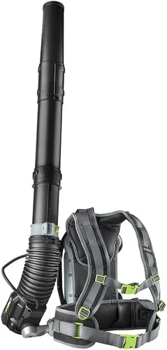 Vista 9 de EGO POWER+ Soplador de hojas para mochila, eléctrico inalámbrico de 600 CFM, incluye batería de 56V 7.5Ah y cargador - LB6003