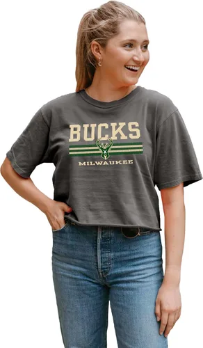 Vista 10 de Blue 84 Camiseta corta de la NBA para mujer, con licencia oficial de la NBA, color del