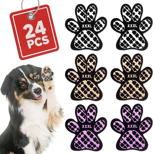 Vista 10 de BEAUTYZOO Protector de Patas de Perro para Pavimento Caliente, Agarres Antideslizantes para las Patas de Perros Mayores, Almohadillas de Tracción