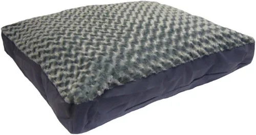 Vista 14 de Furhaven - Cama para perros y gatos, cojín de lujo, diseño rectangular tradicional, cama para mascotas con funda extraíble para perros y gatos