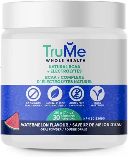 Vista 12 de TruMe Clean - Polvo de electrolitos BCAA vegano - Cereza - 2:1:1 sin azúcar sin sucralosa BCAA Aminoácidos Suplemento para mujeres/hombres