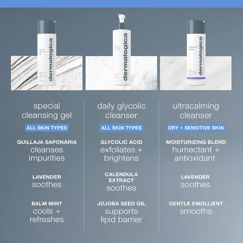 Vista 3 de Dermalogica Gel Limpiador Especial Lavado Facial Suave y Espumoso para Mujeres y Hombres - Deja la Piel con Sensación Suave y Limpia