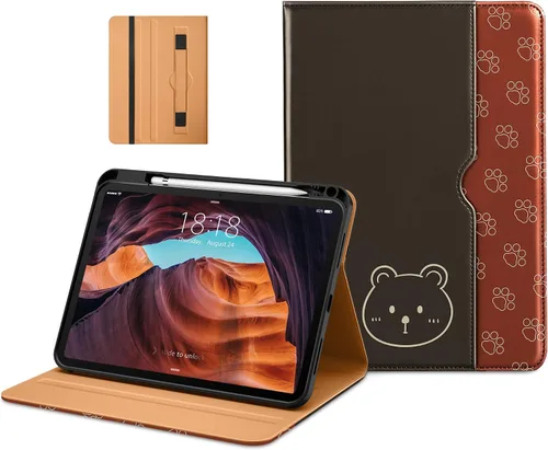 Vista 14 de DTTO Funda para iPad (A16) de 11ª generación de 11 pulgadas 2025, Funda para iPad de 10ª generación de 10.9 pulgadas 2022, Funda con soporte tipo