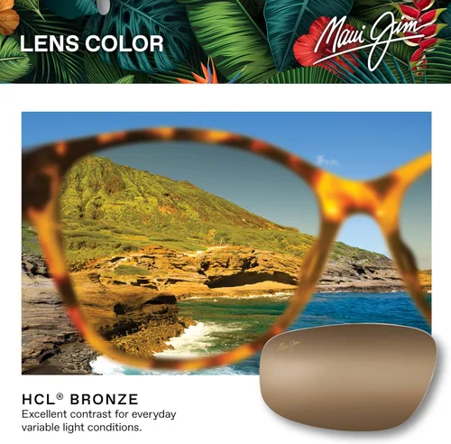 Vista 5 de Maui Jim mens Puu Kukui Rectangular Sunglasses
