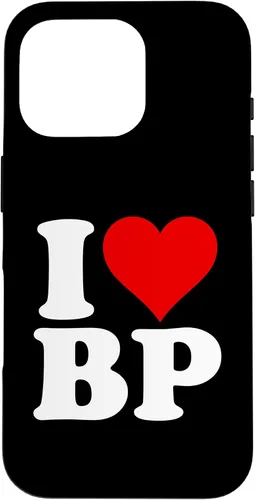 Vista 20 de I Love Heart BP B P Case for iPhone 17