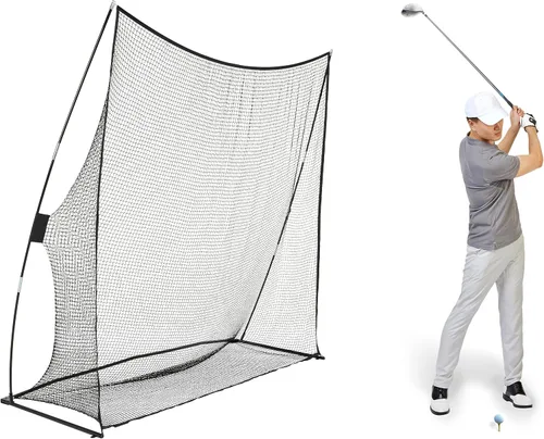 Vista 5 de Amazon Basics Red de práctica de golf