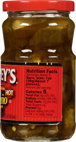 Vista 5 de Trappey's Pimientos jalapeños en rodajas, 12 onzas