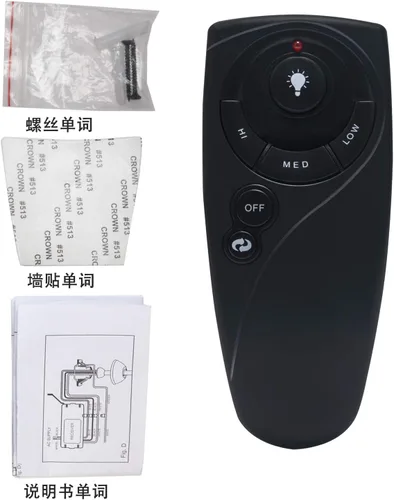 Vista 4 de PERFASCIN UC7083T Reemplazar Control Remoto Infrarrojo Ajuste para Ventilador de Techo Hampton Bay Sistema de Luz Dual Inalámbrico