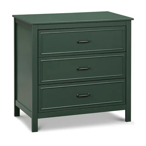 Vista 12 de Davinci Cómoda Charlie de 3 cajones en color ébano, certificado GREENGUARD Gold