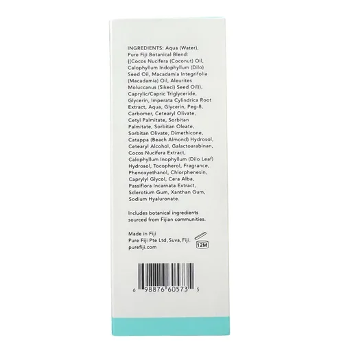 Vista 4 de PURE FIJI Crema facial hidratante de día, crema hidratante facial multiactiva, gel hidratante para hidratar y suavizar la piel, fórmula natural