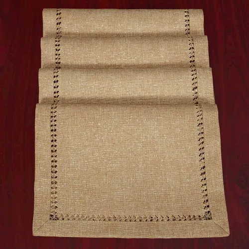 Vista 21 de Grelucgo Servilletas de mesa de comedor con dobladillo a mano para Halloween, hilo plateado entrelazado (negro, 4 servilletas de 18 x 18 pulgadas)
