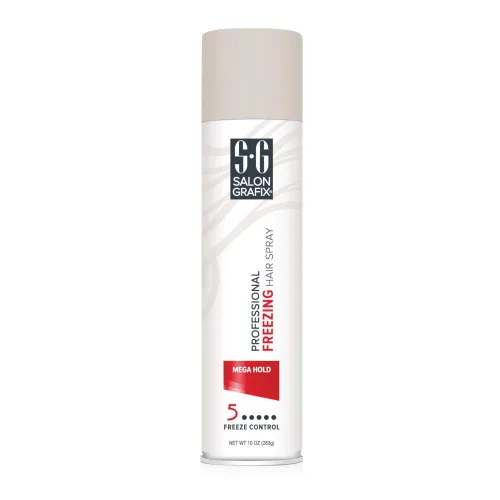 Vista 2 de Salon Grafix Hairspray Freezing Mega Hold 10 oz (10.0 fl oz) (paquete de 2)