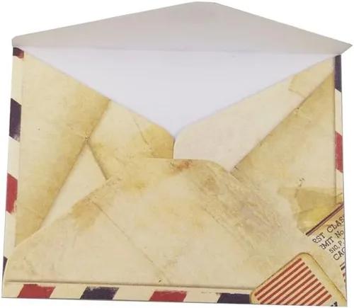 Vista 6 de yueton Paquete de 48 sobres de papel kawaii retro encantador, vintage, estilo europeo, para bodas, fiestas de cumpleaños, tarjetas de felicitación