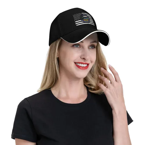 Vista 2 de US and Amarillo Texas Seal Baseball Cap for Men Women Hats Adjustable Outdoor Trucker Hat