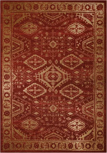 Vista 17 de Alfombrilla Maples Rugs, modelo Georgina Accent, Tela, Azul Marino/Verde