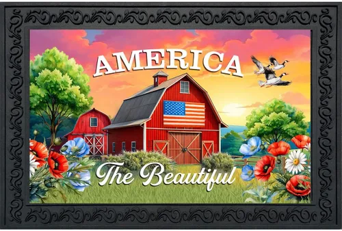 Vista 5 de Briarwood Lane Felpudo de verano America in Bloom