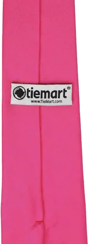 Vista 251 de tiemart Corbata de color sólido para hombre Longitud estándar