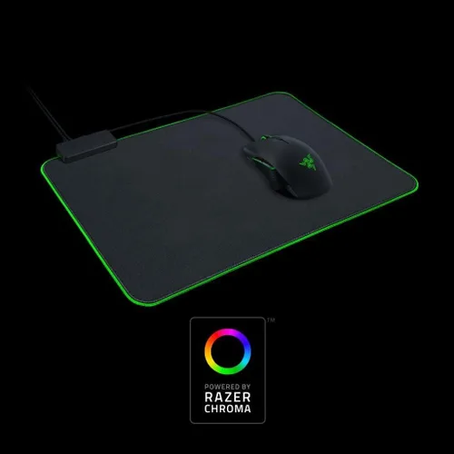 Vista 8 de Razer Goliathus Chroma - Alfombrilla de mouse suave para juegos con superficie de tela microtexturizada, optimizada para todos los ajustes
