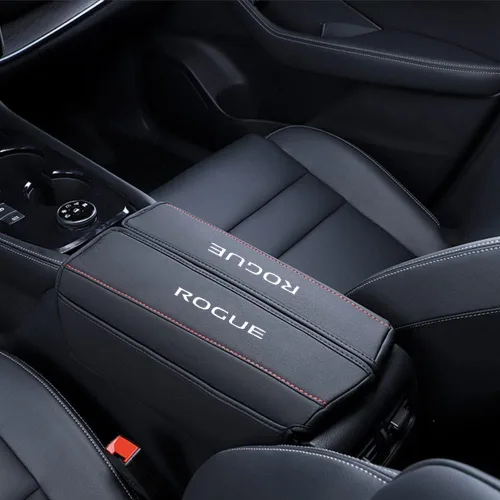 Vista 11 de XITER Protector de funda para reposabrazos de automóvil, 1 almohadilla de cuero para consola central para Nissan Rogue 2014-2020, 2017-2022 Rogue