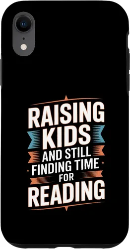 Vista 25 de Raising Kids and Still Finding Time for Reading Case for iPhone 17