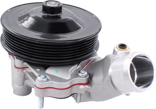 Vista 4 de NewYall Kit de bomba de agua y termostato para motor con pernos Juntas Conector 5.0L para Jaguar FType XJR XF XFR XK XKR XFR-S XKR-S XJ Land Rover