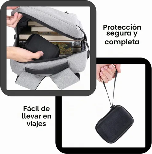 Vista 6 de Aenllosi - Carcasa rígida para cámara digital Sony DSC-W800/W830/W810 EVA case construction, Water-resistant, Dust-resistant design, Smooth zipper