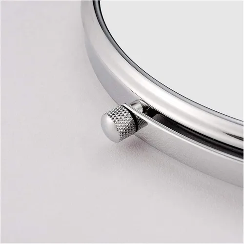 Vista 5 de DHAEY Wall-Mounted Makeup Mirror Folding Beauty Mirror 6 Inch Bathroom Vanity Mirror 10X Magnifying Double-Sided Wall-Mounted Vanity Mirror