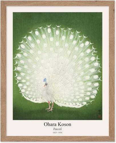 Vista 56 de Poster Master Vintage Ohara Koson Poster - Retro Blooming Lotus Flowers Print - Japanese Art - Flower Illustration - Aesthetic Design - Floral