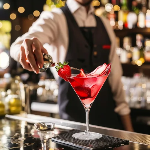 Vista 6 de Liacere Juego de 6 Copas de Martini de 11 oz de Plástico Transparente con Tallo - Copas de Cóctel Reutilizables para Bar, Margarita, Whisky, Gin