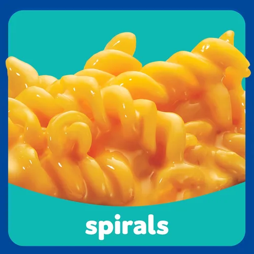 Vista 6 de Kraft Spirals Original Mac & Cheese - Cena de Macarrones con Queso, Caja de 5.5 oz